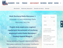 Tablet Screenshot of bank-sluchaczy.pl